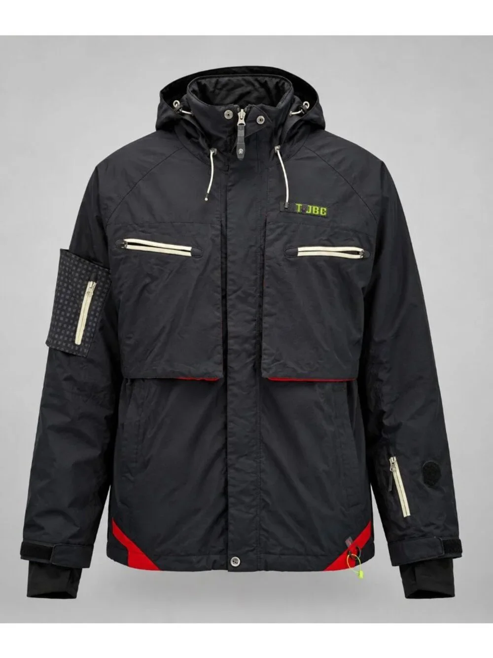 Tobe Outerwear Men’s XXL Insulated Snowmobile Jacket – Black 2XL